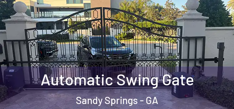  Automatic Swing Gate Sandy Springs - GA