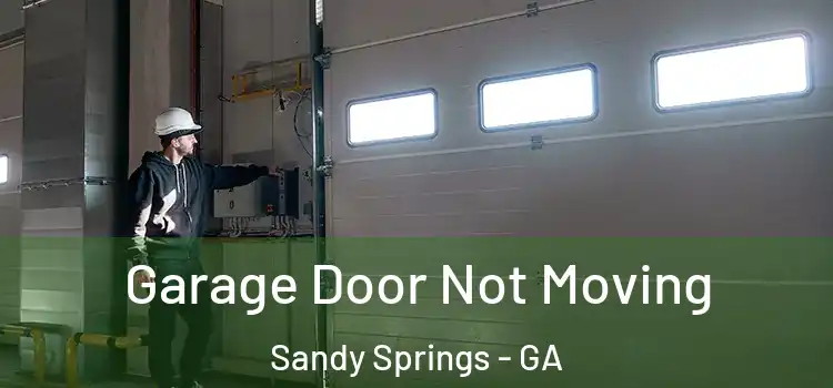  Garage Door Not Moving Sandy Springs - GA