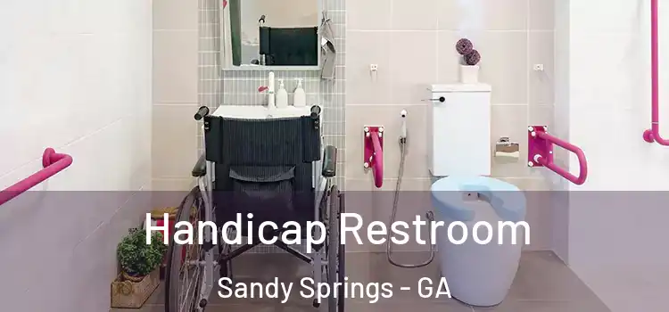 Handicap Restroom Sandy Springs - GA