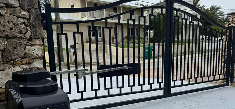 Swing Gate Opener with Keypad Sandy Springs